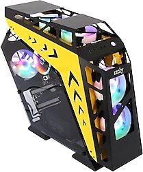 Izoly Cyberpunk AX9 Fanlı Oyuncu Kasası