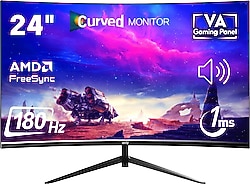 Izoly Oblivion CZ238F180 24" 1 ms Full HD Curved 180 Hz Oyuncu Monitörü