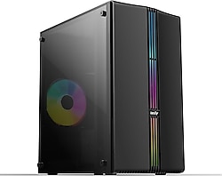 Izoly Tuffy M3 Rainbow Fan Micro ATX Oyuncu Kasası