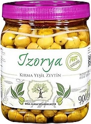 İzorya Kırma Yeşil Zeytin 900 gr