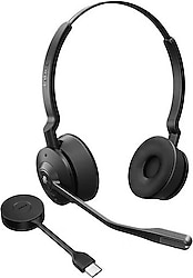 Jabra Engage 55 Duo MS USB-C Kablosuz Çağrı Merkezi Kulaklığı