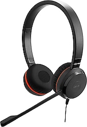 Jabra Evolve 20 SE Duo MS Kablolu Çağrı Merkezi Kulaklığı