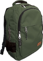 Jacbag Student Jac-45 Haki Çift Bölmeli Okul Sırt Çantası