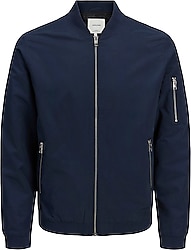 Jack&Jones 12165203-2161 Bomber Siyah Erkek Mevsimlik Mont