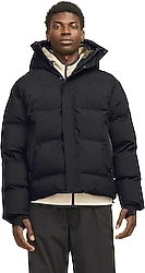 Jack&Jones Alpha 12261971 Kapüşonlu Erkek Şişme Mont