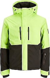 Jack&Jones Alpine 12241637 Kapüşonlu Yeşil Erkek Mont