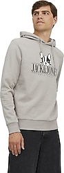 Jack&Jones Beware 12244219 Kapüşonlu Erkek Sweatshirt