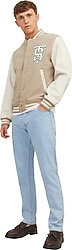 Jack&Jones Chris 738 12250231 Erkek Loose Fit Kot Pantolon