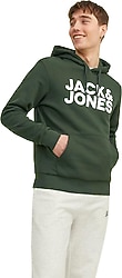 Jack&Jones Corp Logo 12152840 Kapüşonlu Erkek Sweatshirt