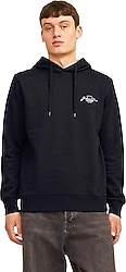 Jack&Jones Ferris 12256838 Kapüşonlu Erkek Sweatshirt