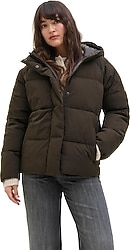 Jack&Jones Global 12283784 Kapüşonlu Kadın Şişme Mont
