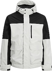 Jack&Jones Hike 12253569 Kapüşonlu Erkek Mont