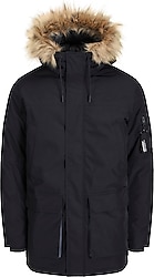 Jack&Jones Jorsaker 12238906 Kapüşonlu Kürklü Erkek Parka