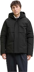 Jack&Jones Moon 12280905 Kapüşonlu Erkek Mont