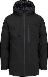 Jack&Jones Payne 12243225 Kapüşonlu Siyah Erkek Parka
