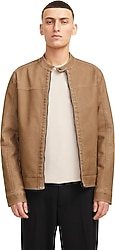 Jack&Jones Warner Washed 12273244 Erkek Deri Mont
