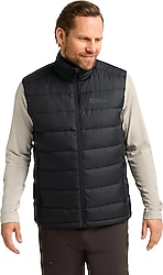 Jack Wolfskin Ather Down 1207691-6000 Siyah Erkek Şişme Yelek