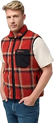 Jack Wolfskin Felslicht Check A60061 Erkek Polar Yelek
