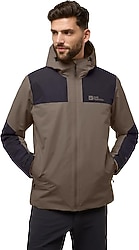 Jack Wolfskin Jasper Ins A61872 Kapüşonlu Erkek Mont