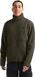 Jack Wolfskin Lake Ridge A65001-E0205 Haki Erkek Polar Mont