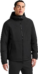 Jack Wolfskin Pamir A65048-6000 Kapüşonlu Siyah Erkek Mont