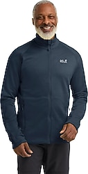 Jack Wolfskin Peak District A65274 Tam Fermuarlı Erkek Polar