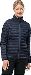 Jack Wolfskin Pilvi Down 1207761-1010 Lacivert Kadın Şişme Mont
