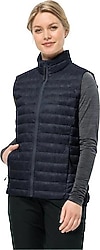 Jack Wolfskin Pilvi Down 1207771-C0412 Lacivert Kadın Şişme Yelek