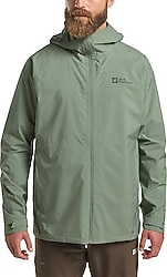 Jack Wolfskin Prelight 2.5L A63769 Kapüşonlu Erkek Yağmurluk