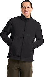 Jack Wolfskin Stone Lite A64997-6000 Siyah Erkek Polar Mont