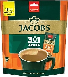 Jacobs 3'ü 1 Arada Kahve 16x16 gr