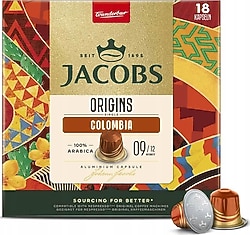 Jacobs Origins Colombia Kapsül Kahve 18'li