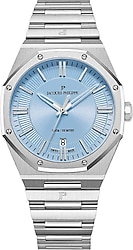 Jacques Philippe Acidus JPQGS871336LB Gümüş-Açık Mavi Erkek Kol Saati