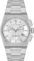 Jacques Philippe Aurora Chrono JPQGC411326 Gümüş Erkek Kol Saati