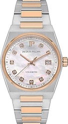 Jacques Philippe Aurora Lady JPQLS527388S Gümüş-Rose Gold Kadın Kol Saati