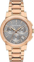 Jacques Philippe Cosmos Chrono JPQLC323345 Rose Gold-Gri Kadın Kol Saati