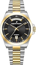 Jacques Philippe Infinitum Day-Date JPAGS837318 Altın-Siyah Erkek