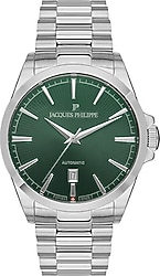 Jacques Philippe JPAGS5513X6 Yeşil Çelik Kordon Erkek Kol Saati