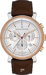 Jacques Philippe Oscar JPQGC197123 Kahverengi-Rose Gold Erkek Kol Saati