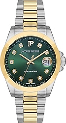 Jacques Philippe Infinitum JPQLS3473X8 Gümüş-Yeşil Kadın Kol Saati
