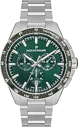 Jacques Philippe Magnificus JPQGC2513X6 Yeşil Erkek Kol Saati