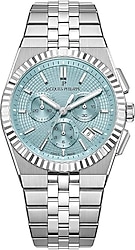 Jacques Philippe Virtus Chrono JPQGC10513X6LB Açık Mavi Erkek Kol Saati