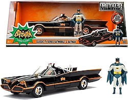 Jada Batman 1966 Classic Batmobile 1:24 Model Araba 9398259314R00