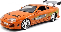 Jada Fast and Furious Brian's 1995 Toyota Supra 1:24 Model Araba 253203005