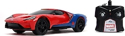Jada Marvel Örümcek Adam Spider-Man RC 2017 Ford GT 1:16 Uzaktan Kumandalı Araba 226002
