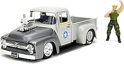Jada Street Fighter 1956 Ford Pickup 1:24 Model Araba 253255057