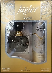 Jagler Gold EDT 60 ml + Deodorant 150 ml Kadın Parfüm Seti