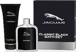 Jaguar Classic Black EDT 100 ml + Duş Jeli 200 ml Erkek Parfüm Seti
