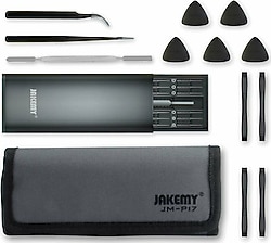 Jakemy JM-P17 37+1 Parça Takım Çantalı Tornavida Seti