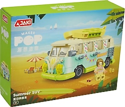 Jaki Maker Pop Tatil Otobüsü JK8305 323 Parça Blok Oyuncak